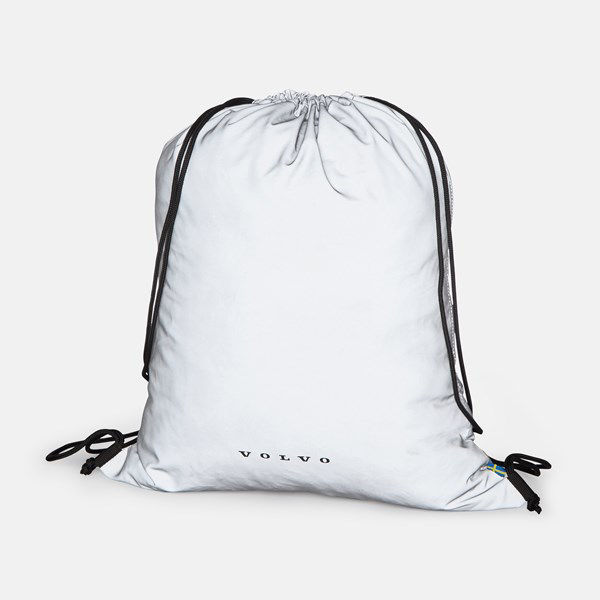 Volvo Merchandise. Reflective Drawstring Bag