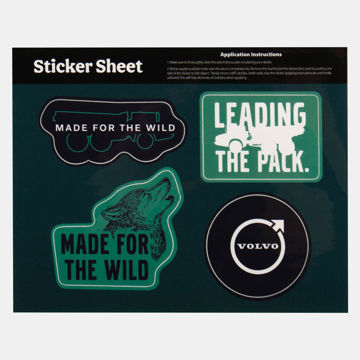 Picture of Made for the Wild Sticker Sheet