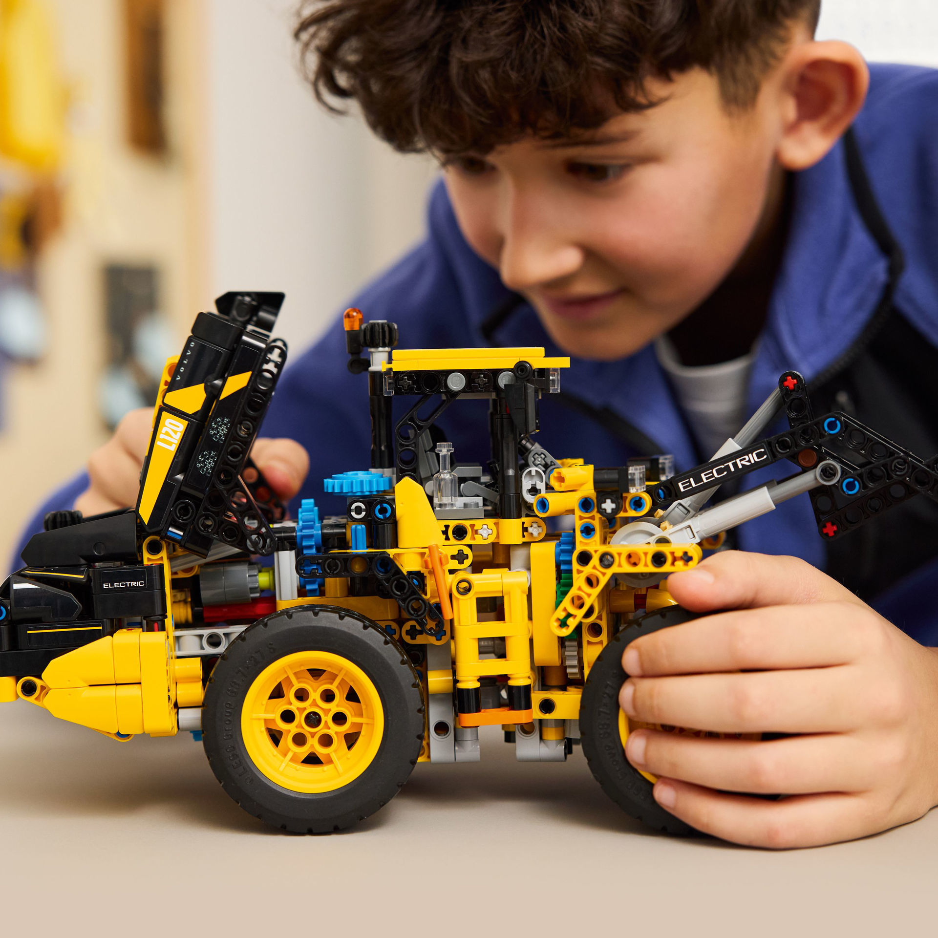 Volvo Merchandise. LEGO L120 Electric Wheel Loader